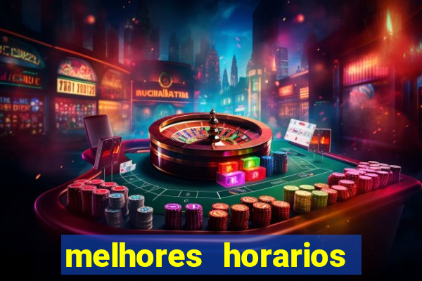 melhores horarios fortune dragon